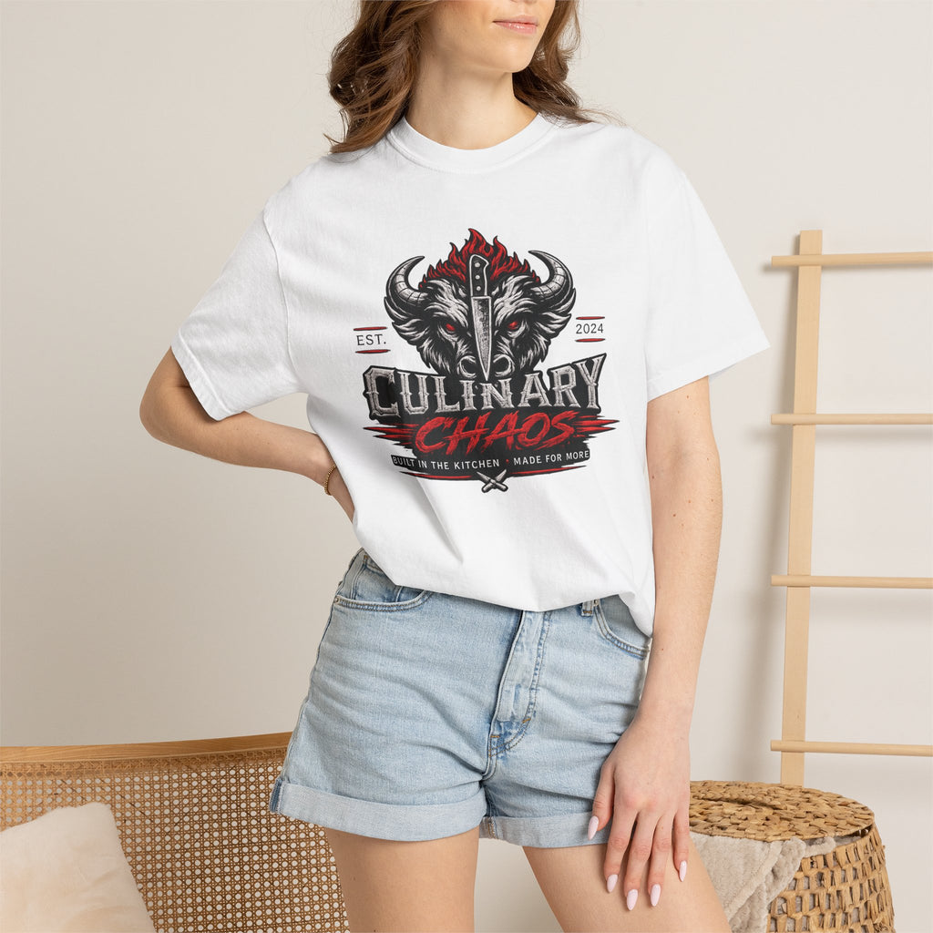 Weapons of Service Tee | Culinary Chaos