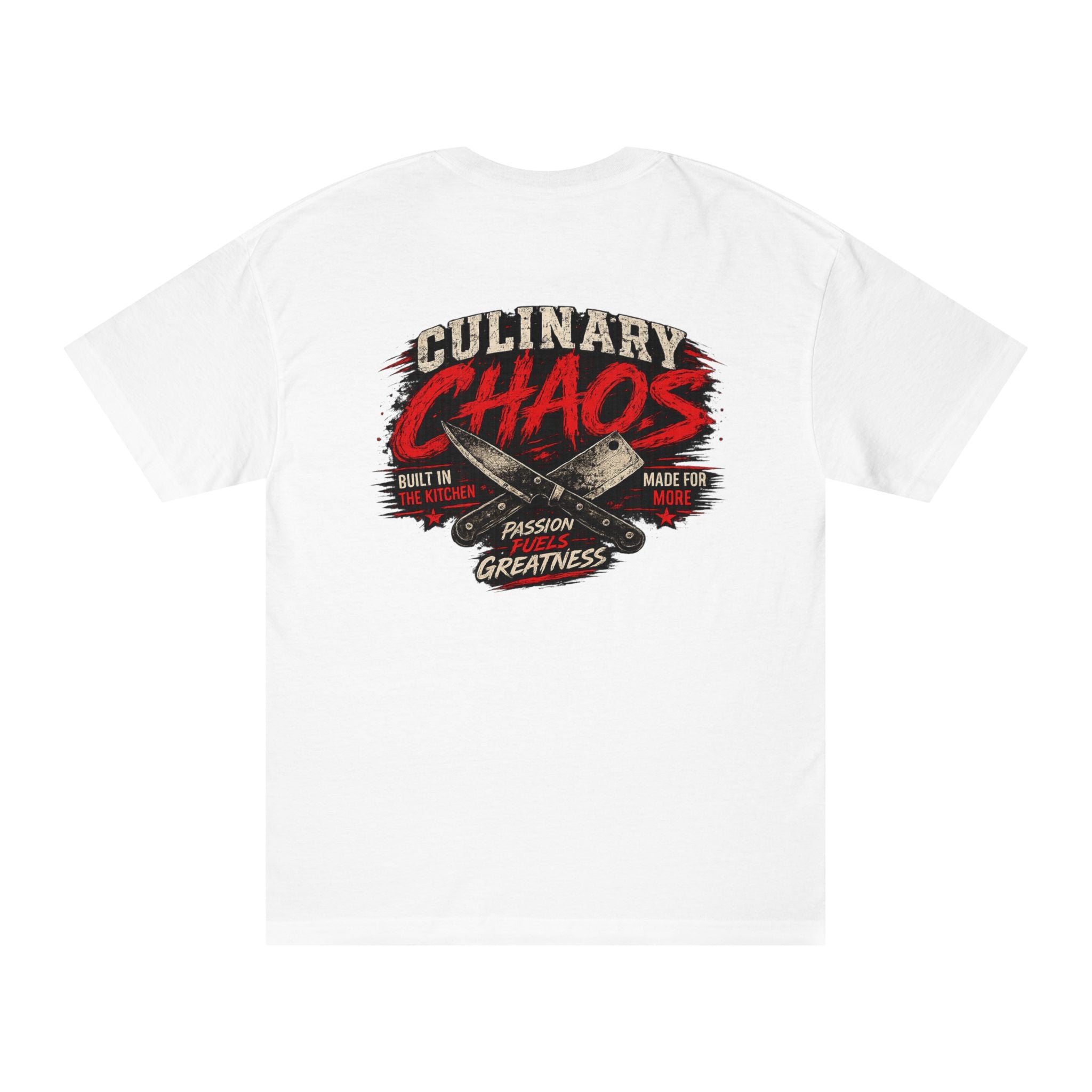Culinary Chaos Graphic Tee – Chef Kitchen Cooking Shirt