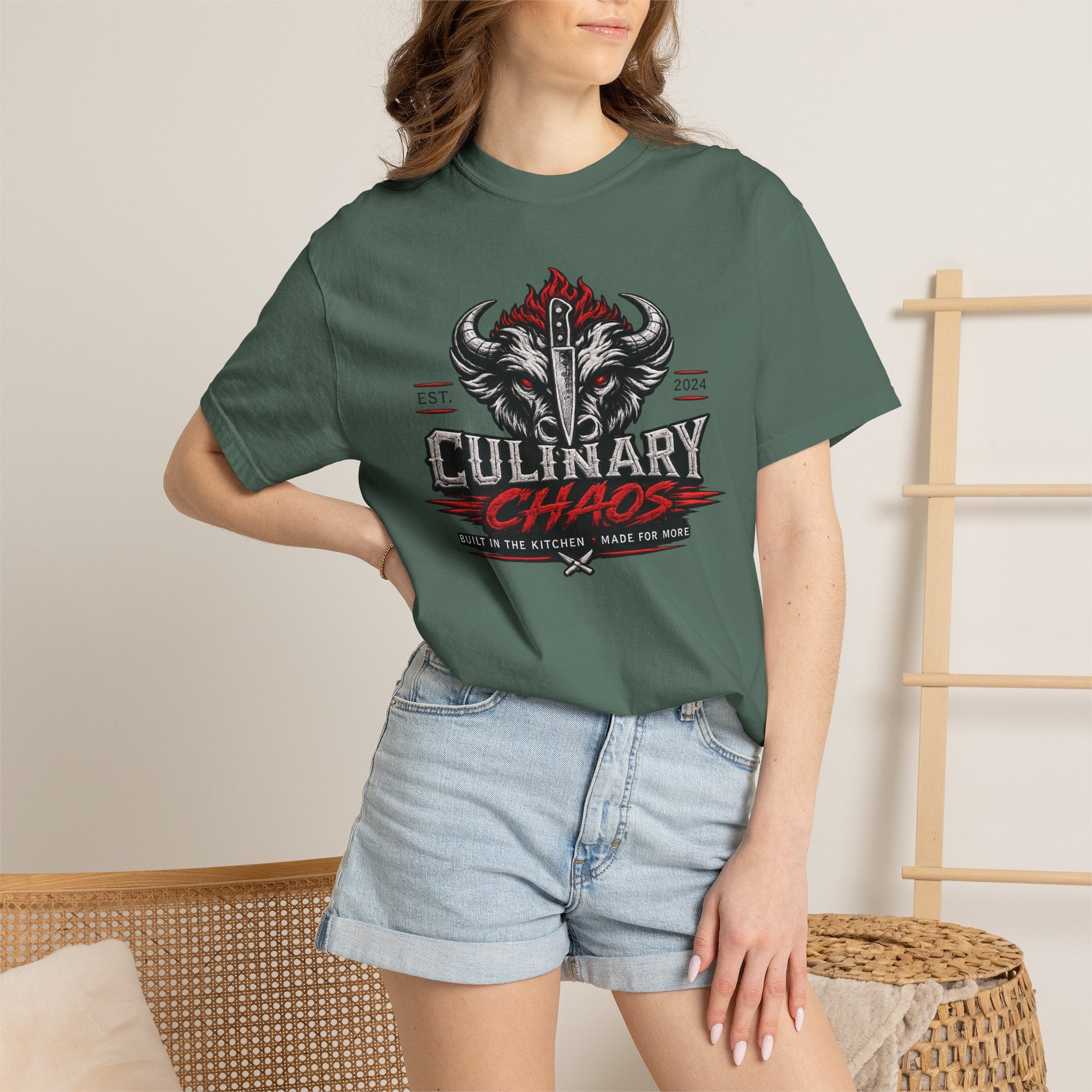 Weapons of Service Tee | Culinary Chaos