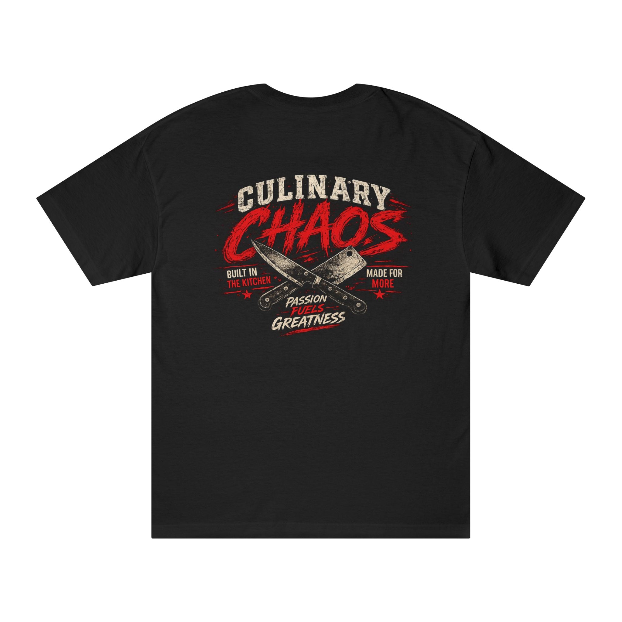 Culinary Chaos Graphic Tee – Chef Kitchen Cooking Shirt
