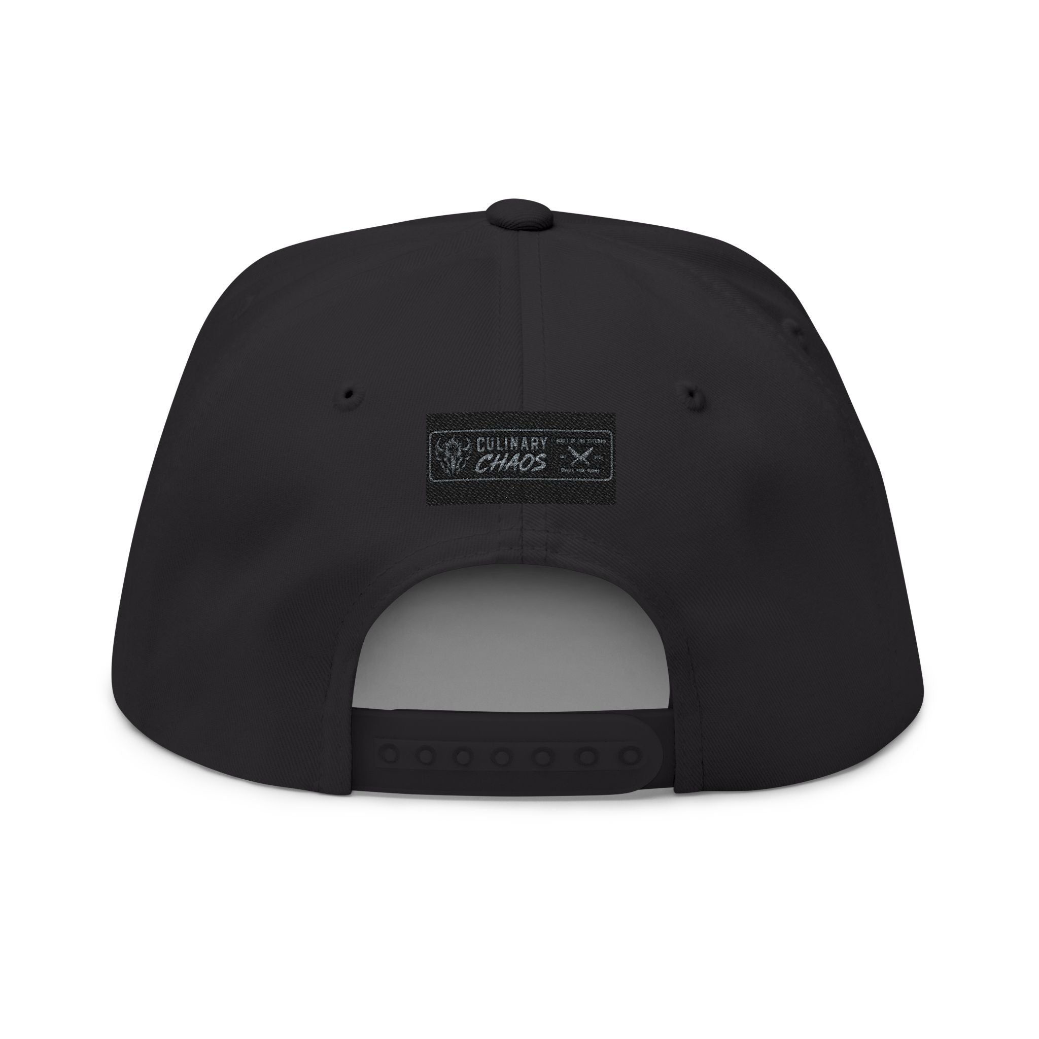 Culinary Chaos Signature Flat Bill Cap | Embroidered Snapback
