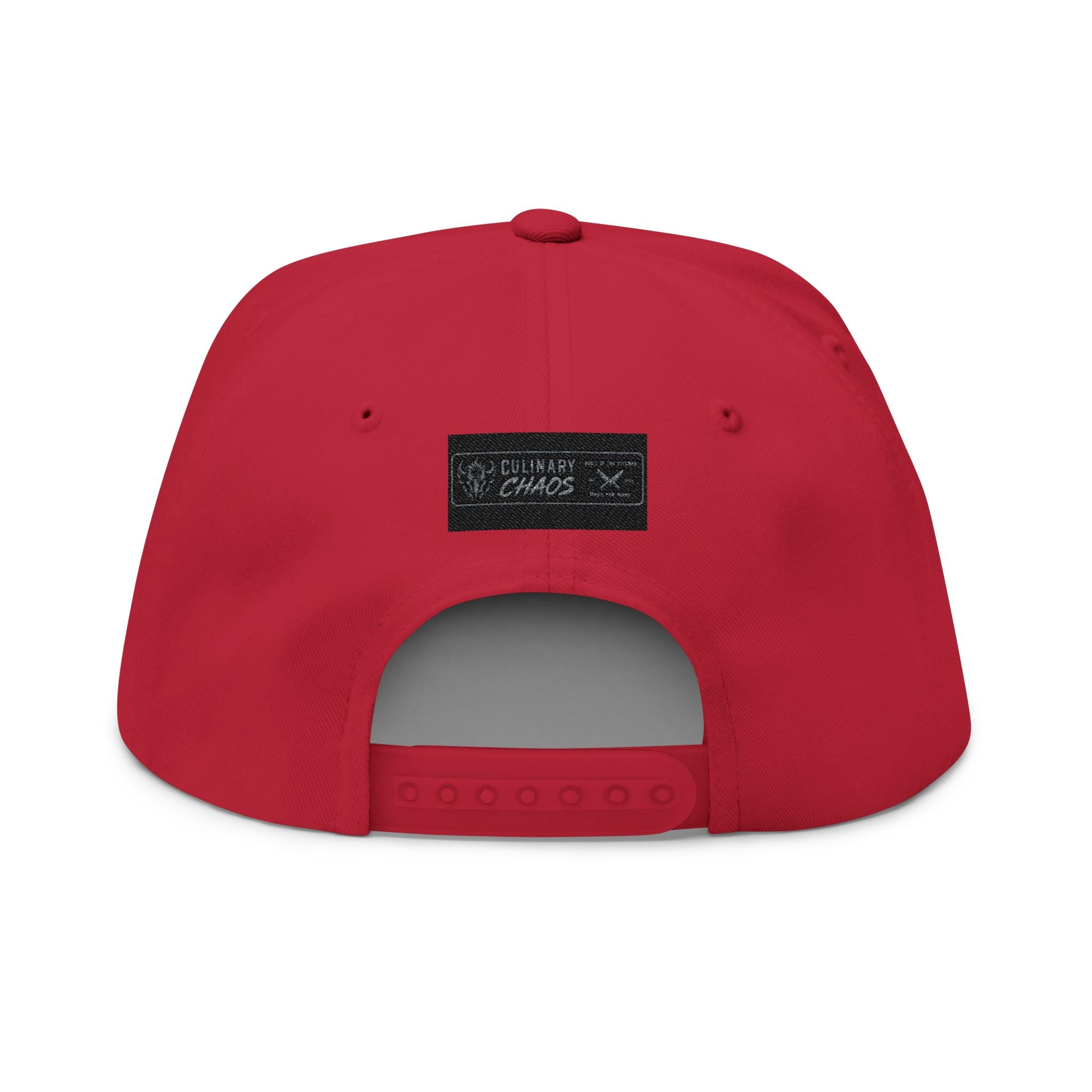 Culinary Chaos Signature Flat Bill Cap | Embroidered Snapback