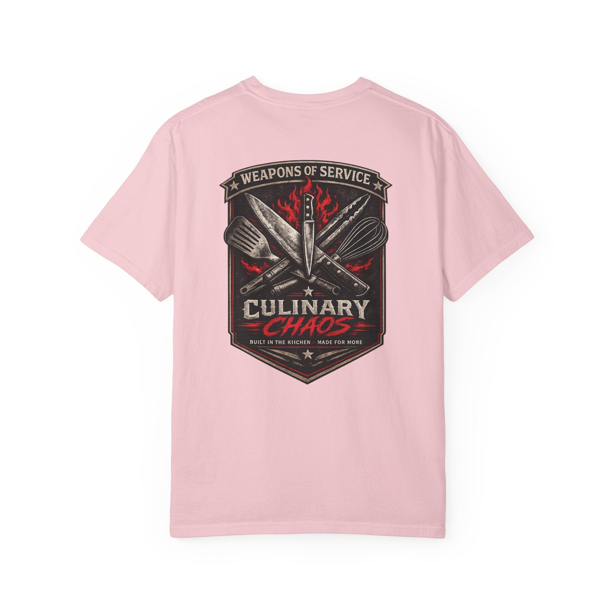 Weapons of Service Tee | Culinary Chaos