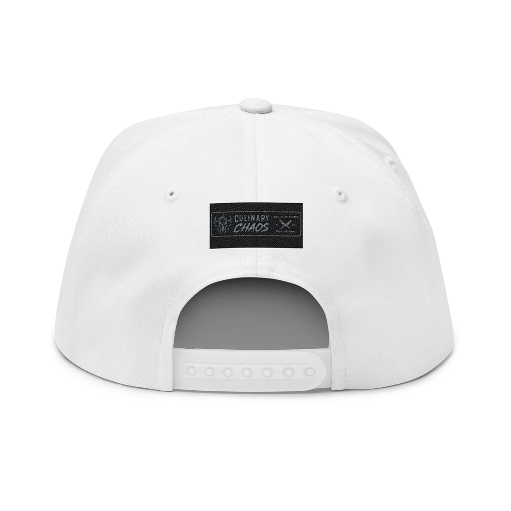 Culinary Chaos Signature Flat Bill Cap | Embroidered Snapback