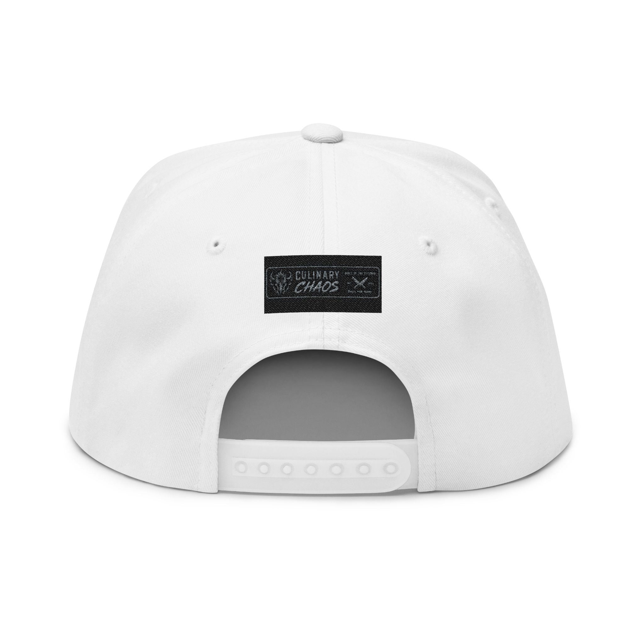 Culinary Chaos Signature Flat Bill Cap | Embroidered Snapback
