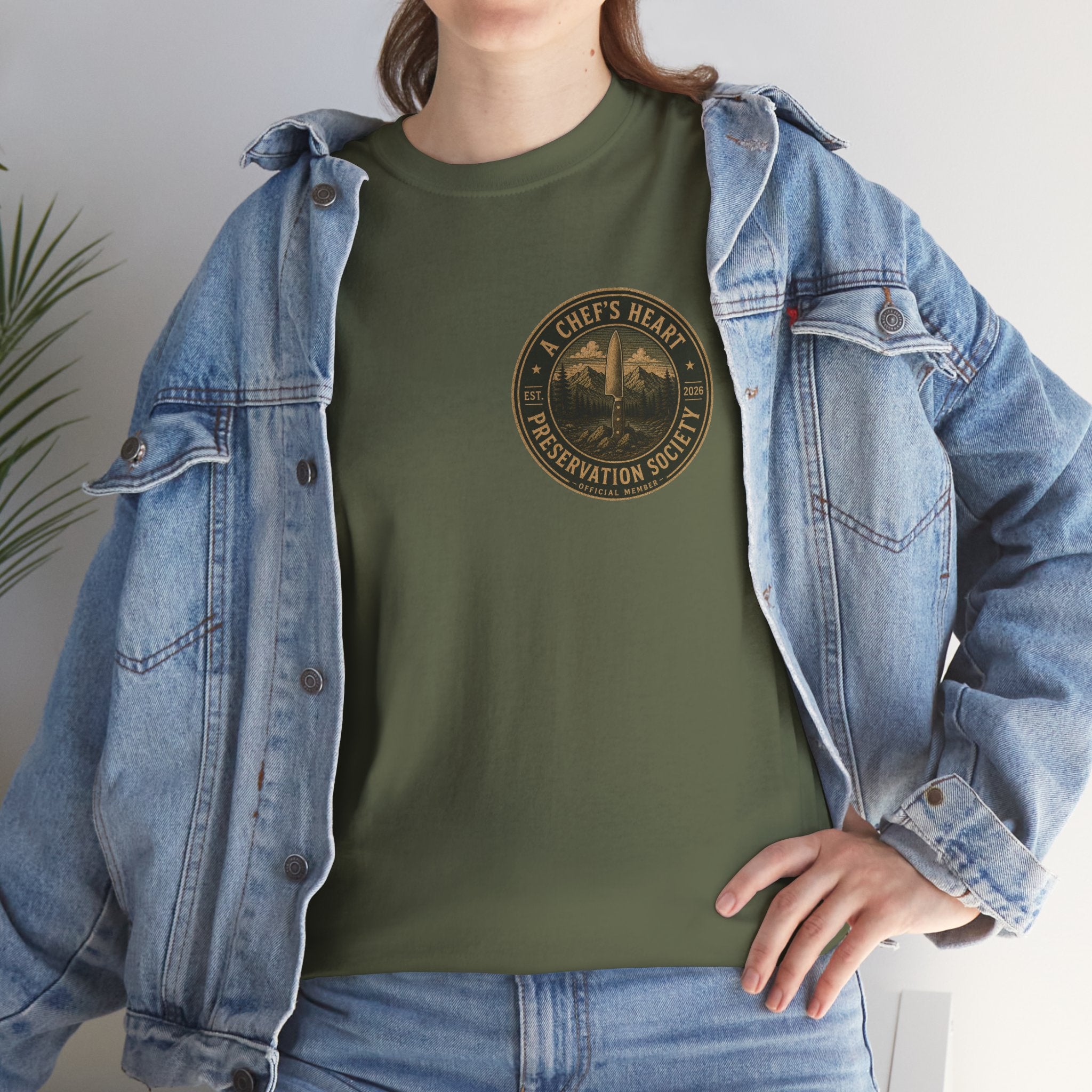 A Chef's Heart Preservation Society Official Member T-Shirt