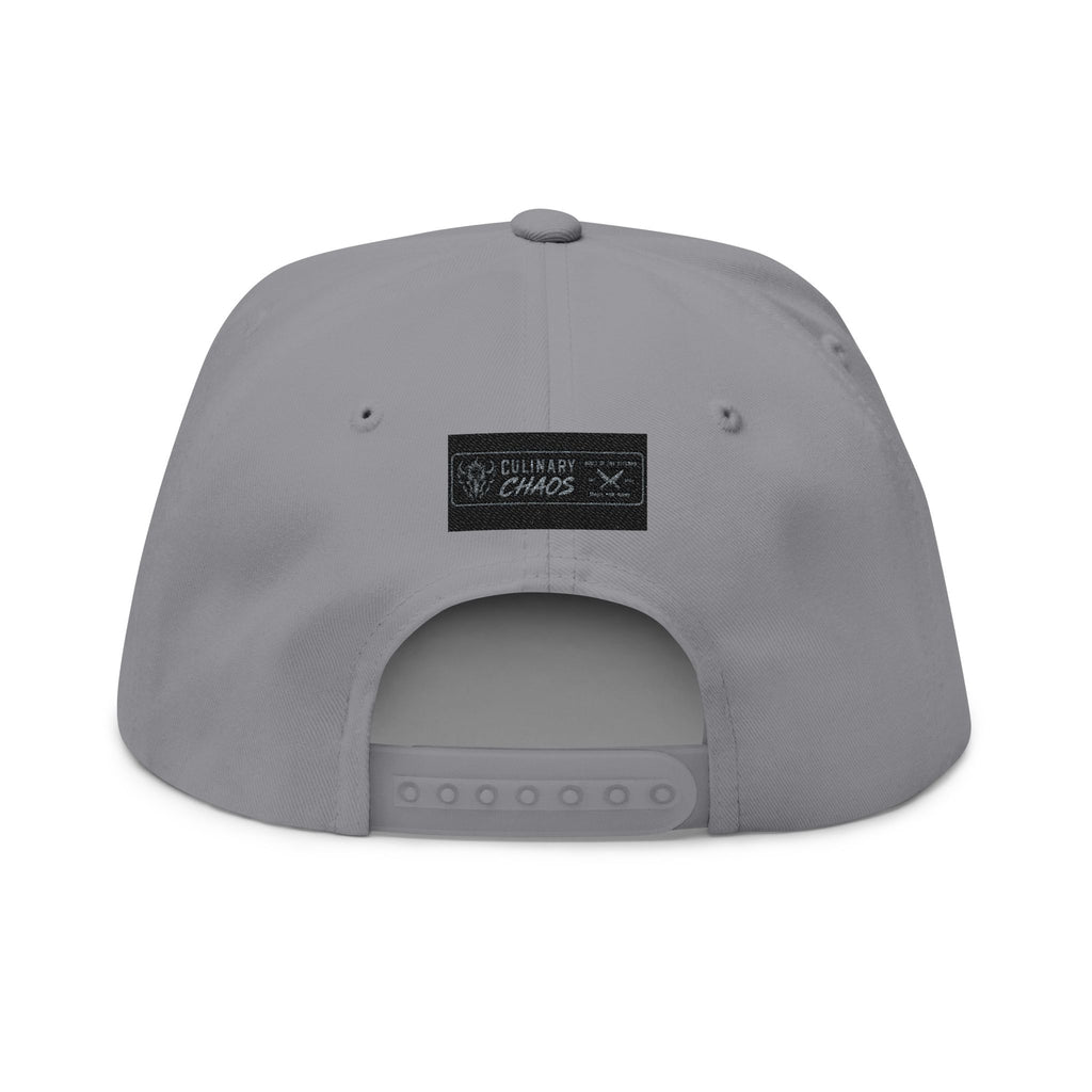 Culinary Chaos Signature Flat Bill Cap | Embroidered Snapback