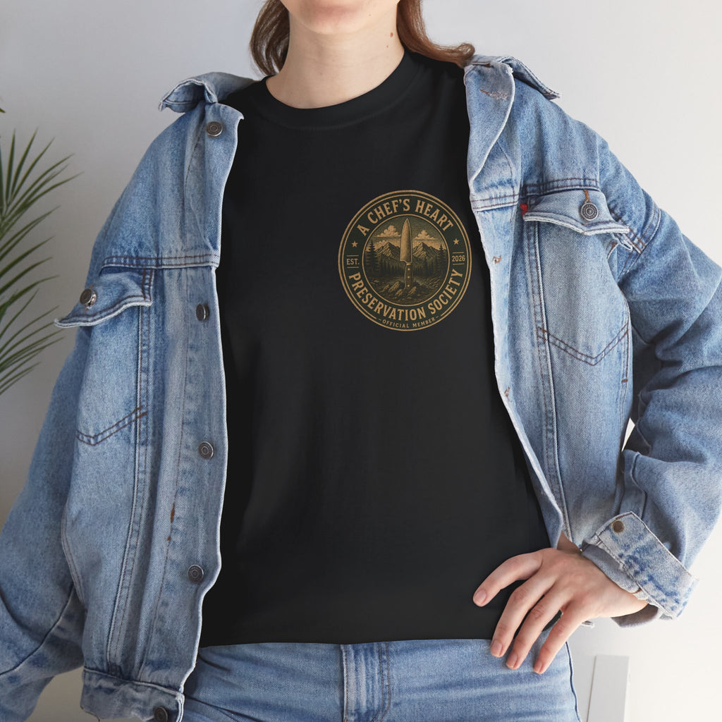 A Chef's Heart Preservation Society Official Member T-Shirt