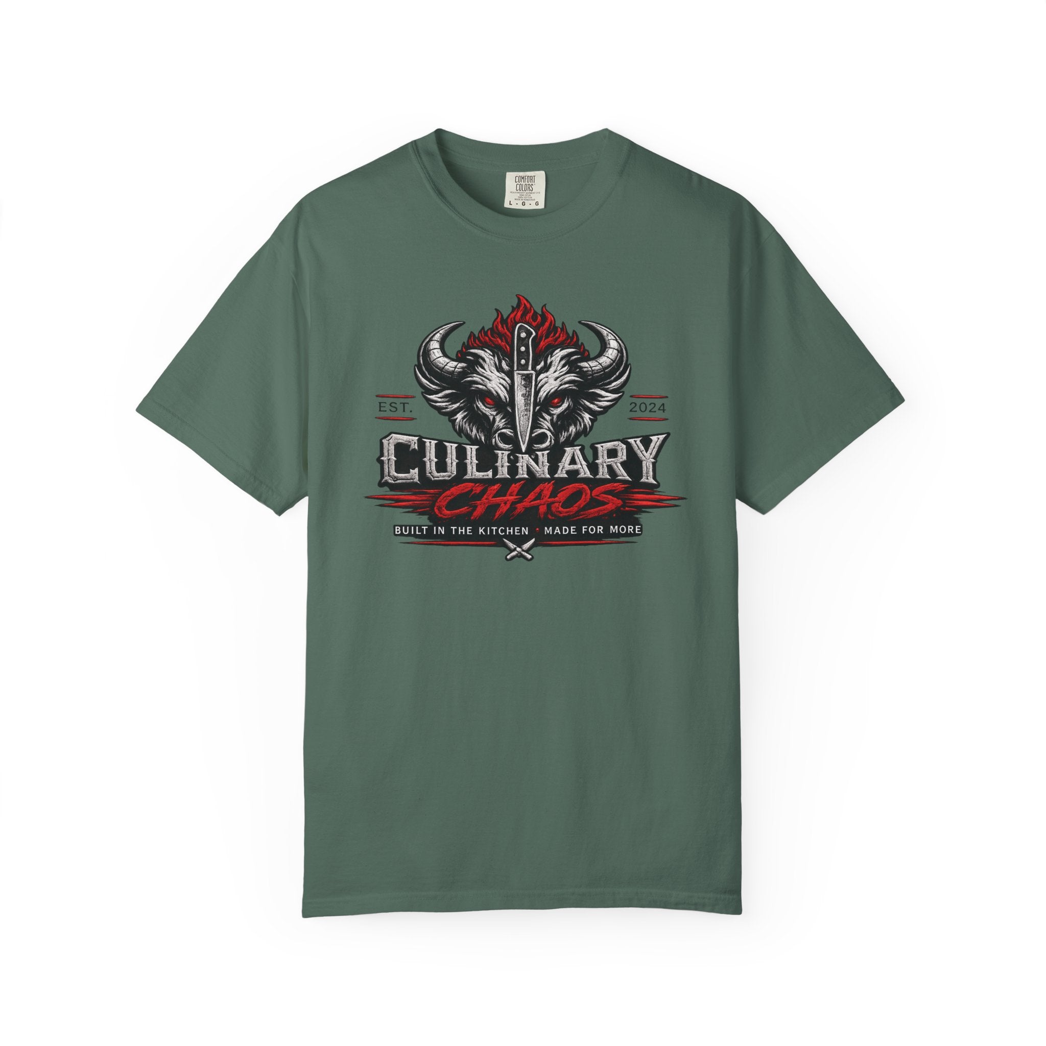 Weapons of Service Tee | Culinary Chaos